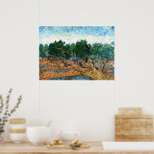 Vincent van Gogh - Olivenhain Poster (Küche)