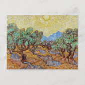 Vincent van Gogh Olivenhaine Postkarte | ATEMBERAU (Vorderseite)