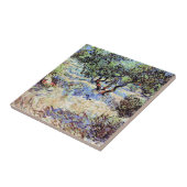 Vincent Van Gogh - Olivenweg Fliese (Seite)