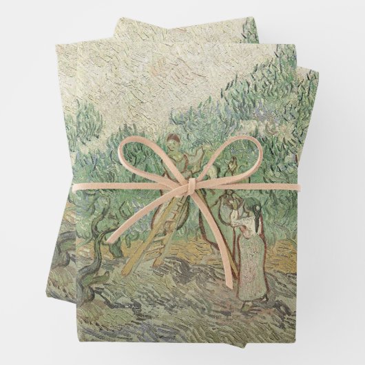 Vincent van Gogh - Ölpflücken Geschenkpapier Set (Beispiel)