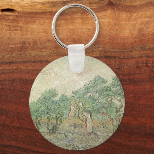 Vincent van Gogh - Ölpflücken Schlüsselanhänger (Vorderseite)