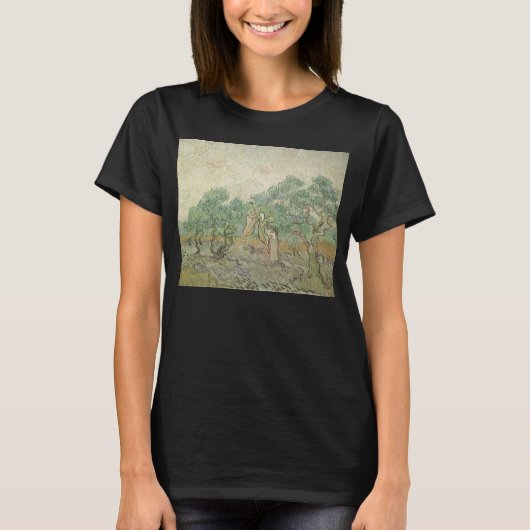 Vincent van Gogh - Ölpflücken T-Shirt (Vorderseite)