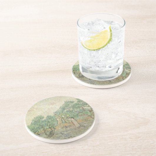 Vincent van Gogh - Ölpflücken Untersetzer (Seite)