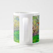 Vincent van Gogh Orchard in Blossom Jumbo-Tasse (Rückseite)