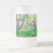 Vincent van Gogh Orchard in Blossom Mattglas Bierglas (Vorderseite Links)
