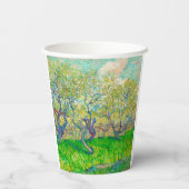 Vincent van Gogh Orchard in Blossom Pappbecher (Rückseite)