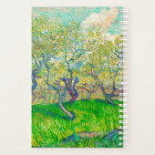 Vincent van Gogh Orchard in Blossom Planer (Rückseite)