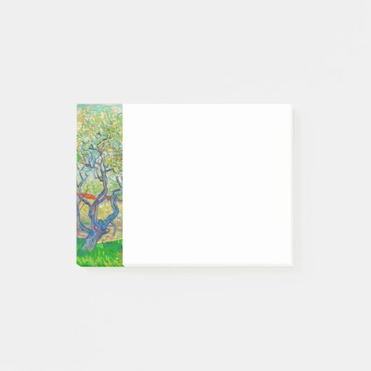 Vincent van Gogh Orchard in Blossom Post-it Klebezettel (Vorderseite)