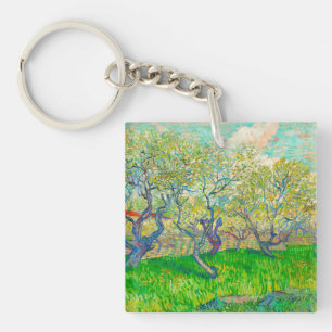 Vincent van Gogh Orchard in Blossom Schlüsselanhänger