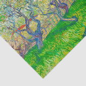 Vincent van Gogh Orchard in Blossom Seidenpapier (Ausschnitt)