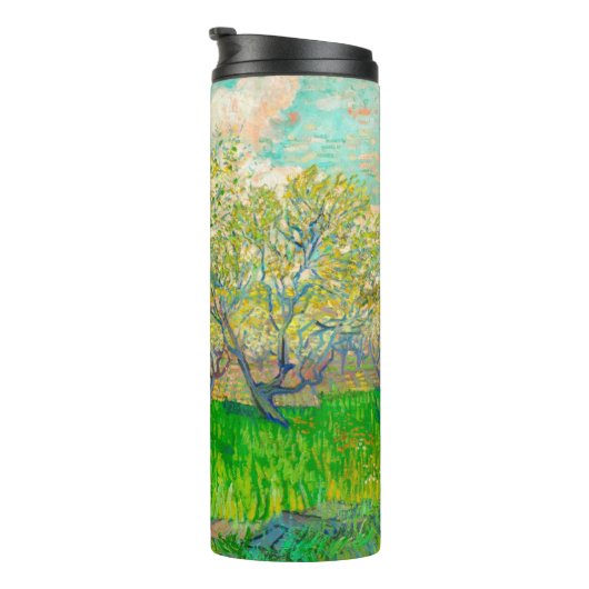 Vincent van Gogh Orchard in Blossom Thermosbecher (Nach rechts gedreht)