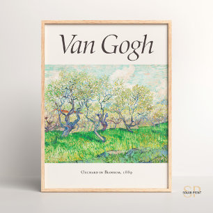 Vincent van Gogh Orchards i Blossom Arles Plum Poster