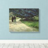 Vincent van Gogh | Paar in the Park, Arles, 1888 Leinwanddruck (Insitu (Holzboden))