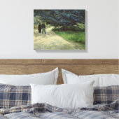 Vincent van Gogh | Paar in the Park, Arles, 1888 Leinwanddruck (Insitu (Schlafzimmer))