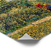 Vincent Van Gogh - Paare im Park Poster (Ecke)