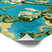 Vincent Van Gogh painting Almond Blossoms Poster (Ecke)