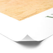 Vincent Van Gogh Pastel Sunflower Print Poster (Ecke)