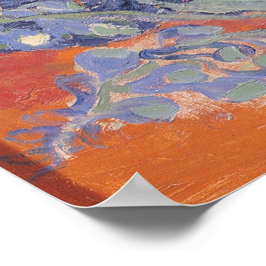 Vincent van Gogh | Paul Gachet, 1890 Poster (Ecke)