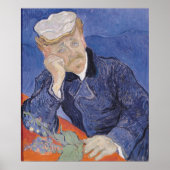 Vincent van Gogh | Paul Gachet, 1890 Poster (Vorne)