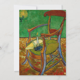 Vincent van Gogh - Paul Gauguins Sessel Dankeskarte