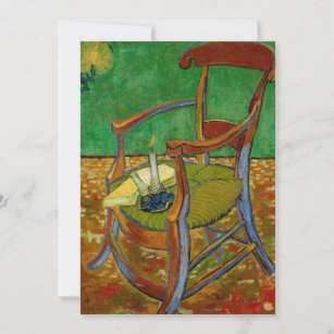 Vincent van Gogh - Paul Gauguins Sessel Einladung