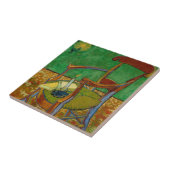 Vincent van Gogh - Paul Gauguins Sessel Fliese (Seite)