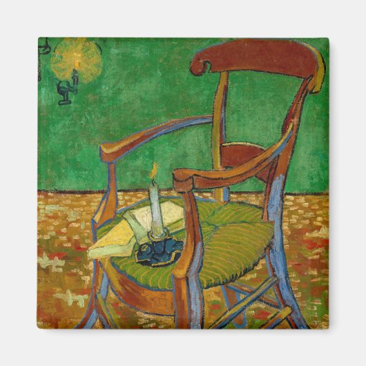 Vincent van Gogh - Paul Gauguins Sessel Magnet (Vorne)
