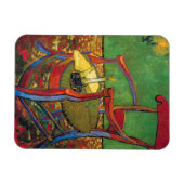 Vincent Van Gogh - Paul Gauguins Sessel Magnet (Horizontal)