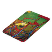 Vincent Van Gogh - Paul Gauguins Sessel Magnet (Linke Seite)