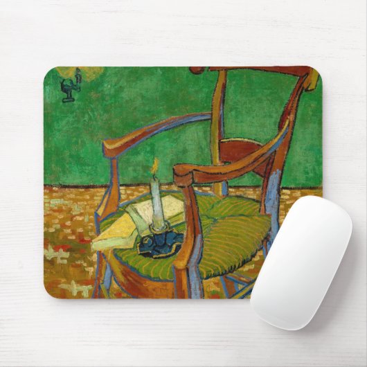 Vincent van Gogh - Paul Gauguins Sessel Mousepad (Mit Mouse)
