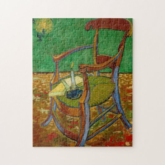 Vincent van Gogh - Paul Gauguins Sessel Puzzle (Vertikal)