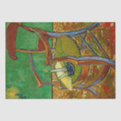 Vincent van Gogh - Paul Gauguins Sessel Seidenpapier (Vorderseite)