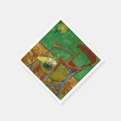 Vincent van Gogh - Paul Gauguins Sessel Serviette (Ecke)