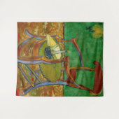 Vincent van Gogh - Paul Gauguins Sessel Wandteppich (Vorderseite (Horizontal))