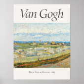 Vincent van Gogh Peach Trees in Blossom Kunst Poster (Vorne)