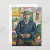 Vincent van Gogh | Pere Tanguy (Vater Tanguy) Postkarte (Vorne/Hinten)