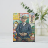 Vincent van Gogh | Pere Tanguy (Vater Tanguy) Postkarte (Stehend Vorderseite)
