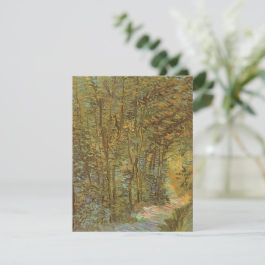 Vincent van Gogh - Pfad im Wald (Stehend Vorderseite)