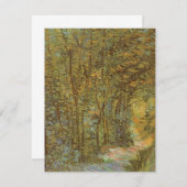 Vincent van Gogh - Pfad im Wald (Vorne/Hinten)