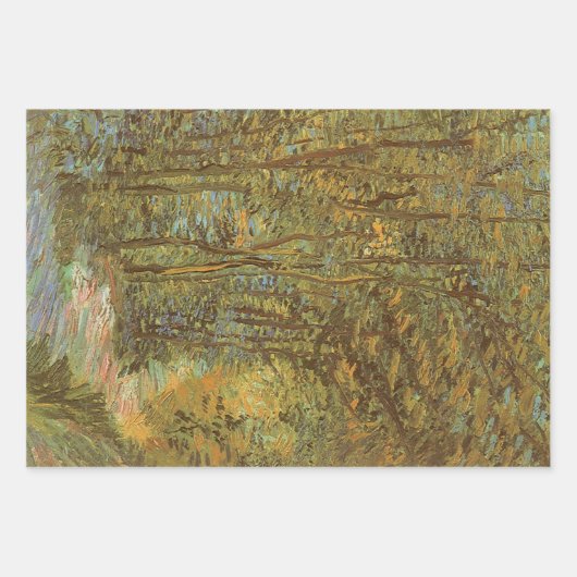 Vincent van Gogh - Pfad im Wald Geschenkpapier Set (Vorderseite)