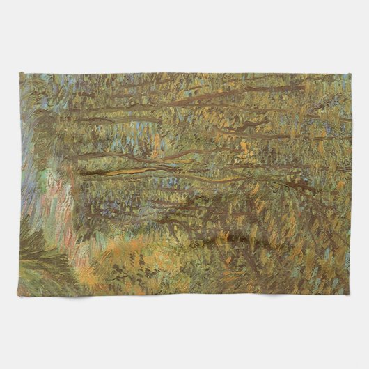 Vincent van Gogh - Pfad im Wald Geschirrtuch (Horizontal)