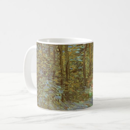 Vincent van Gogh - Pfad im Wald Kaffeetasse (Vorderseite Links)