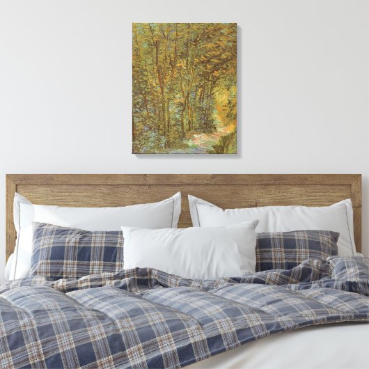 Vincent van Gogh - Pfad im Wald Leinwanddruck (Insitu (Schlafzimmer))