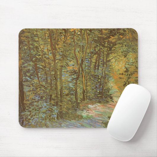 Vincent van Gogh - Pfad im Wald Mousepad (Mit Mouse)