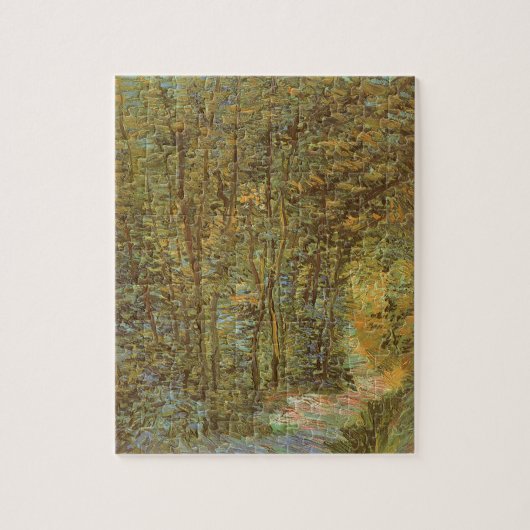 Vincent van Gogh - Pfad im Wald Puzzle (Vertikal)