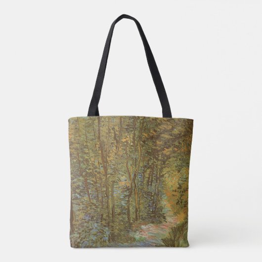 Vincent van Gogh - Pfad im Wald Tasche (Rückseite)