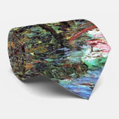 Vincent Van Gogh - Pfad in der schönen Kunst des W Krawatte (Gerollt)