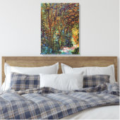 Vincent Van Gogh - Pfad in der schönen Kunst des W Leinwanddruck (Insitu (Schlafzimmer))