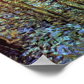 Vincent Van Gogh - Pfad in der schönen Kunst des W Poster (Ecke)