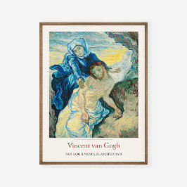Vincent Van Gogh Pietà Pieta 1889 Kunstausstellung Poster